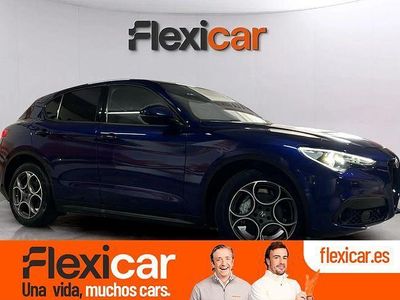 Azul Usado 2022 Alfa Romeo Stelvio Sprint SUV | 26.290 € (Un poco caro)