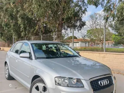 Usado Audi A3 Ambition 140 CV (102 kW) 2006 Gris / plata Utilitario