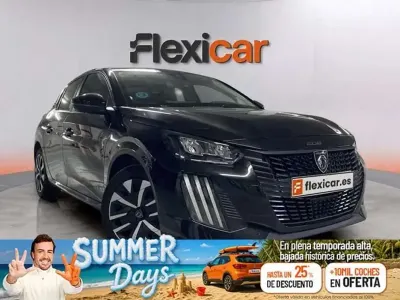 Usado Peugeot 208 Style 101 CV (74 kW) 2024 Negro Utilitario