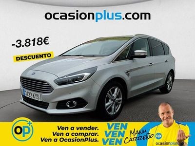 Usado Ford S-MAX Titanium 150 CV (110 kW) 2019 Gris Monovolumen