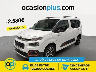 Usado Citroën Berlingo Shine 130 CV (95 kW) 2019 Blanco Monovolumen