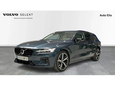 Brugt Volvo V60 Plus 197 HK (144 kW) 2023 Blå Stationcar