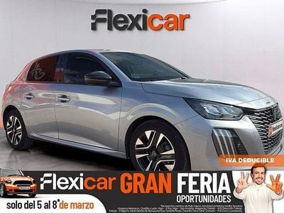 Usado Peugeot 208 Allure 100 CV (73 kW) 2024 Gris Utilitario