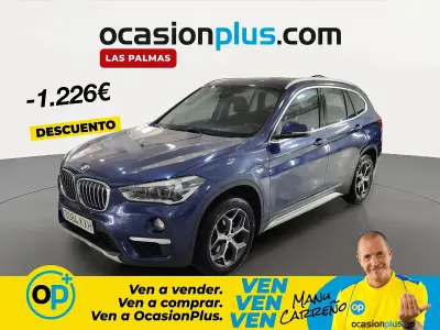 Usado BMW X1 116 CV (85 kW) 2019 Azul SUV