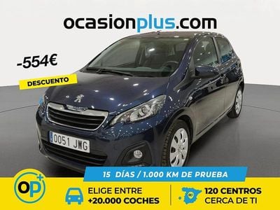 Azul Usado 2017 Peugeot 108 Active Utilitario | 6936 € (Precio justo)