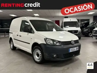 Usado VW Caddy 110 CV (80 kW) 2014 Blanco Monovolumen