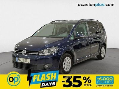 Usado VW Touran Edition 105 CV (77 kW) 2015 Azul Monovolumen