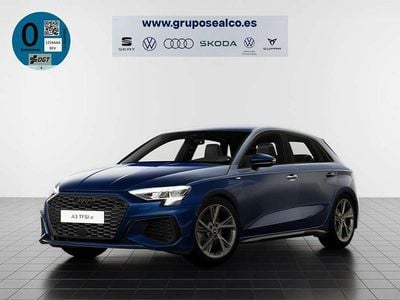 Usado Audi A3 Sportback e-tron S-Line 204 CV (150 kW) 2022 Azul Utilitario