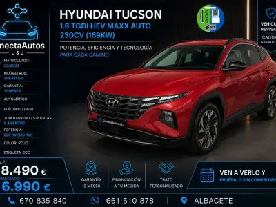 Occasion Hyundai Tucson 230 PK (169 kW) 2022 Rood SUV