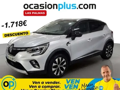 Usado Renault Captur Techno 91 CV (66 kW) 2024 Gris SUV
