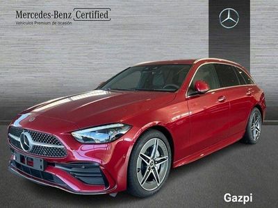Manufaktur rojo patagonia Usado 2024 Mercedes C220 AMG line Familiar | 48.900 € (Un poco caro)