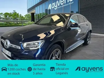 Usado Mercedes GLC300e 306 CV (225 kW) 2021 Azul Coupe