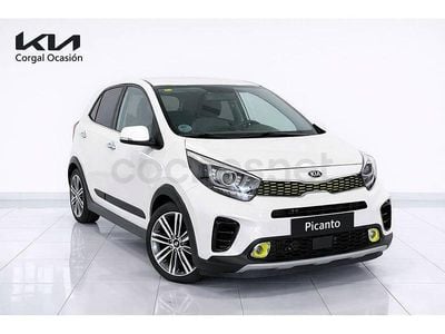 Usado Kia Picanto X-Line 100 CV (73 kW) 2020 Blanco Utilitario
