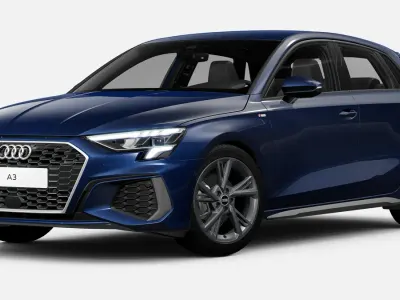 Usado Audi A3 S-Line 110 CV (80 kW) 2022 Azul Berlina