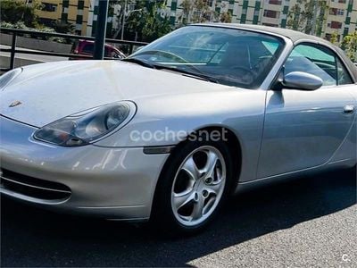 Usado Porsche 911 Carrera 4 Cabriolet 300 CV (220 kW) 2001 Gris / plata Descapotable