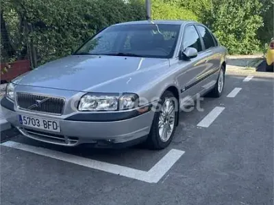 Usado Volvo S80 200 CV (147 kW) 2001 Gris / plata Berlina