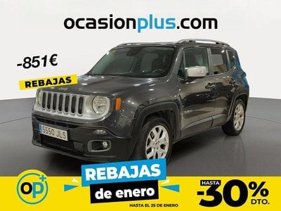 Gris Usado 2016 Jeep Renegade Limited SUV | 11.190 € (Precio justo)