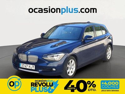Usado BMW 116 116 CV (85 kW) 2012 Azul Utilitario