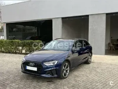 Usado Audi A4 S-Line 163 CV (119 kW) 2020 Azul Familiar