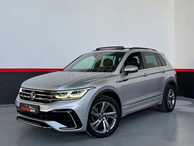 Usado VW Tiguan R-line 150 CV (110 kW) 2021 Gris / plata SUV