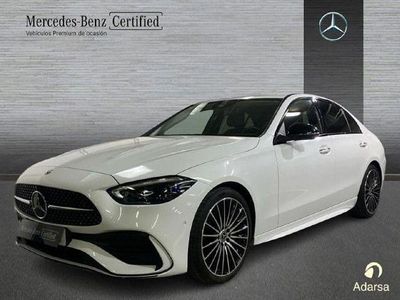 Usado Mercedes C200 204 CV (150 kW) 2022 Manufaktur blanco opalita brig