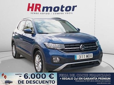Azul Usado 2023 VW T-Cross Advance SUV | 19.900 € (Precio justo)