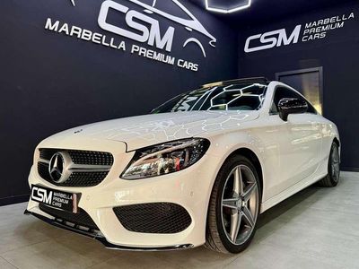Usado Mercedes C200 184 CV (135 kW) 2016 Blanco Coupe