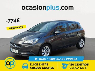 Usado Opel Corsa Selective 90 CV (66 kW) 2016 Gris / plata Berlina