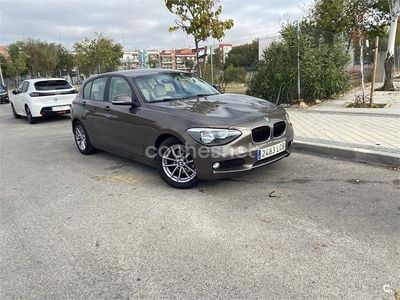 Marrón Usado 2015 BMW 116 Efficient Dynamics Utilitario | 8200 € (Precio justo)