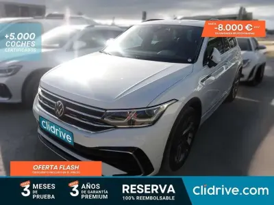 Usado VW Tiguan R-line 150 CV (110 kW) 2022 Blanco SUV