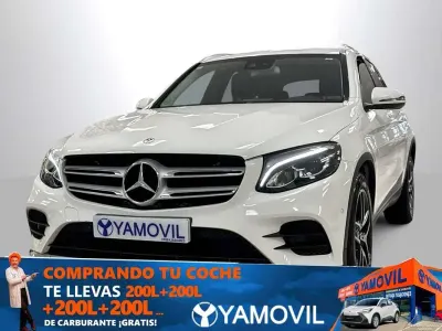 Usado Mercedes GLC220 170 CV (125 kW) 2018 Blanco SUV