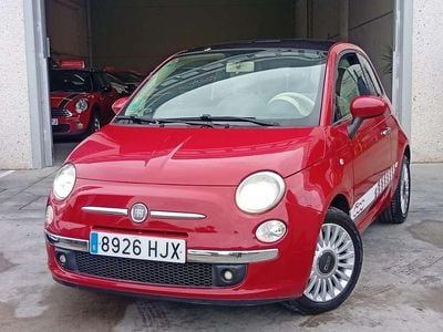 Rojo Usado 2012 Fiat 500 Lounge Utilitario | 5995 € (Precio justo)