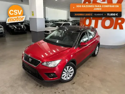Usado Seat Arona Style 116 CV (85 kW) 2019 Rojo SUV