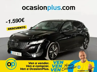 Usado Peugeot 308 Allure 130 CV (95 kW) 2023 Negro