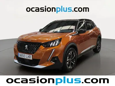 Usado Peugeot 2008 GT-line 131 CV (96 kW) 2020 Naranja SUV