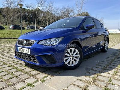 Begagnad Seat Ibiza Reference 95 HK (69 kW) 2018 Blå Halvkombi