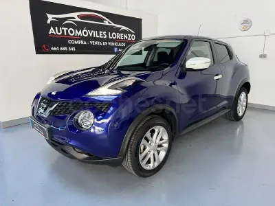 Usado Nissan Juke Acenta 115 CV (84 kW) 2015 Azul SUV