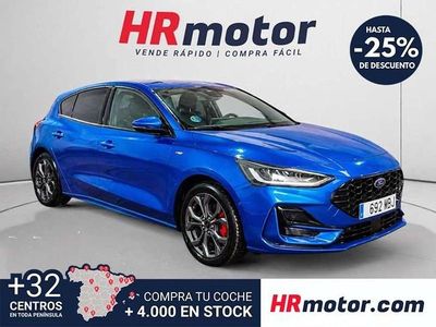 Brugt Ford Focus ST-Line 125 HK (91 kW) 2022 Blå Hatchback