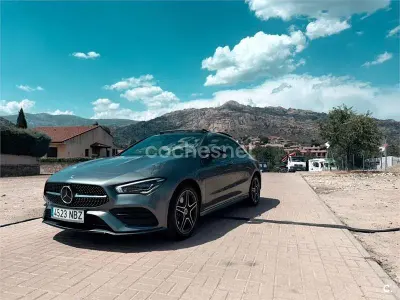 Usado Mercedes CLA250e 218 CV (160 kW) 2022 Gris / plata Coupe