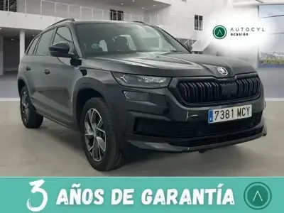 Usado Skoda Kodiaq SportLine 149 CV (109 kW) 2022 Negro SUV