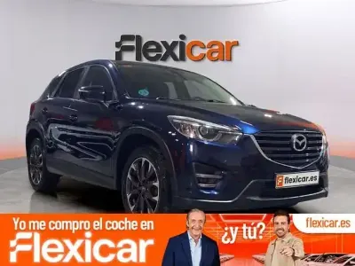 Usado Mazda CX-5 Luxury 150 CV (110 kW) 2017 Azul SUV