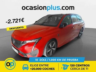 Usado Peugeot 308 GT 130 CV (95 kW) 2022 Rojo Familiar