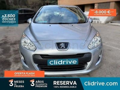 Usado Peugeot 308 CC Active 112 CV (82 kW) 2011 Gris / plata Descapotable