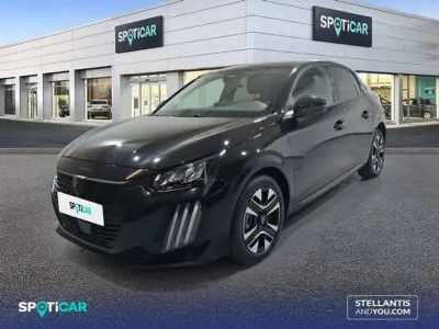 Usado Peugeot 208 Allure 110 CV (80 kW) 2025 Negro Utilitario