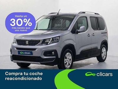 Usado Peugeot Rifter Allure 131 CV (96 kW) 2019 Gris Monovolumen