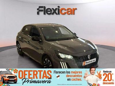 Usado Peugeot 208 Allure 100 CV (73 kW) 2025 Gris Utilitario