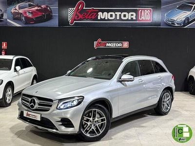 Gris Usado 2018 Mercedes GLC220 SUV | 29.990 € (Buen precio)