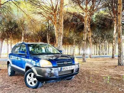 Usado Hyundai Tucson Style 112 CV (82 kW) 2005 Azul SUV
