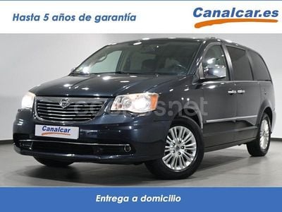 Usado Lancia Voyager Silver 177 CV (130 kW) 2014 Negro Monovolumen