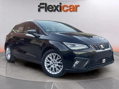 Usado Seat Ibiza FR 110 CV (80 kW) 2023 Negro Utilitario